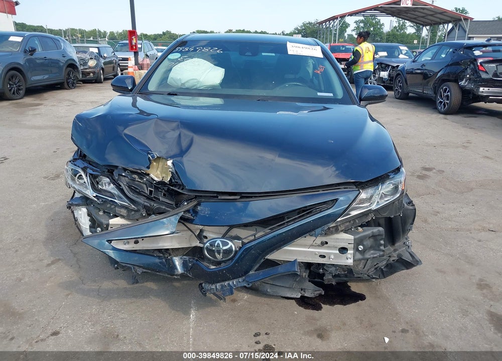 2020 TOYOTA CAMRY SE VIN: 4T1G11AK1LU860645