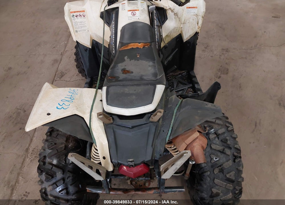 2017 POLARIS SCRAMBLER 850 VIN: 4XASVA857HB130008