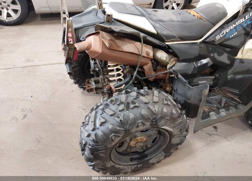 2017 POLARIS SCRAMBLER 850 VIN: 4XASVA857HB130008