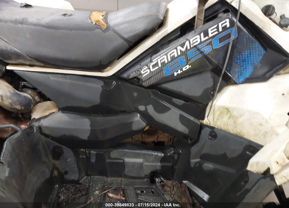 2017 POLARIS SCRAMBLER 850 VIN: 4XASVA857HB130008