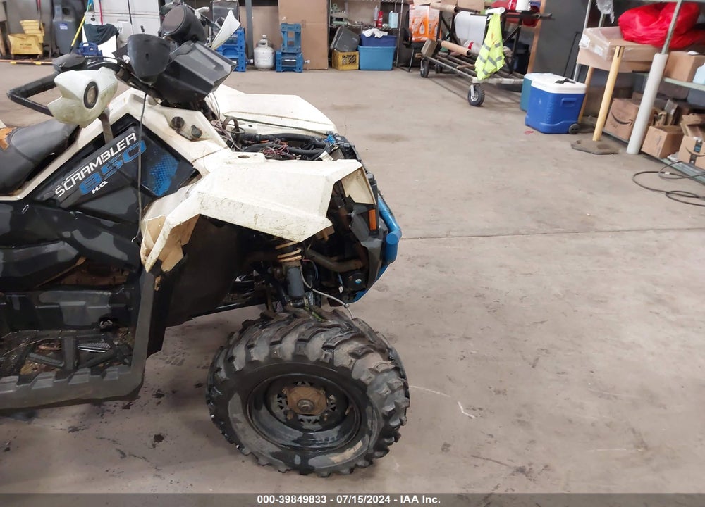 2017 POLARIS SCRAMBLER 850 VIN: 4XASVA857HB130008