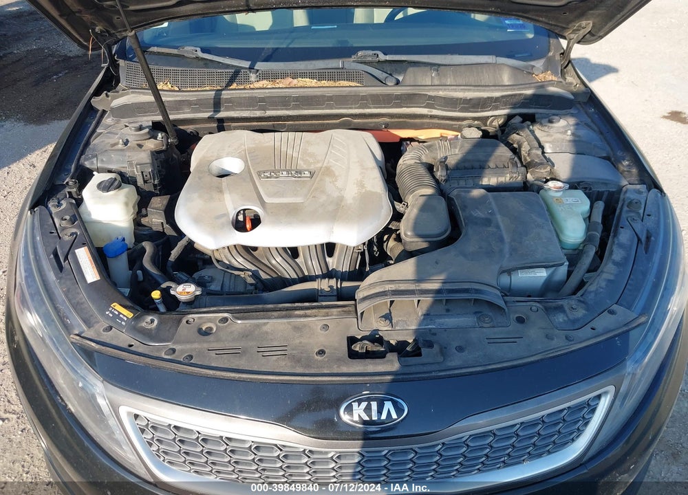 2014 KIA OPTIMA HYBRID LX VIN: KNAGM4AD2E5067959