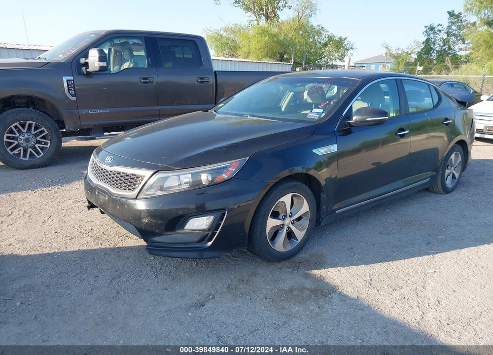 2014 KIA OPTIMA HYBRID LX VIN: KNAGM4AD2E5067959
