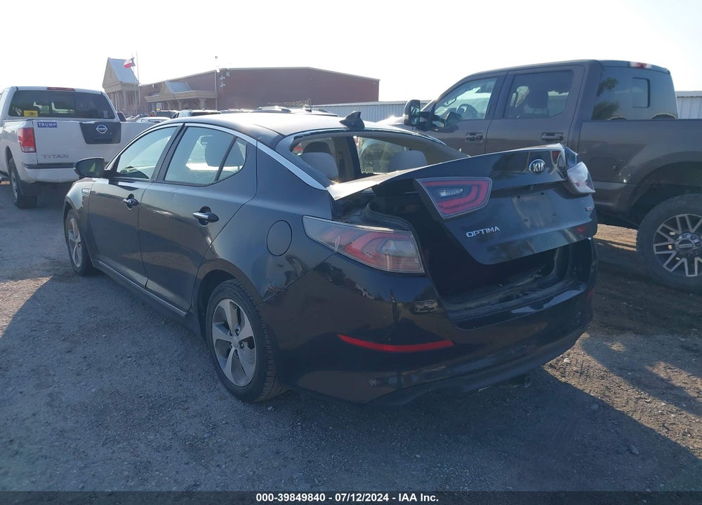 2014 KIA OPTIMA HYBRID LX VIN: KNAGM4AD2E5067959