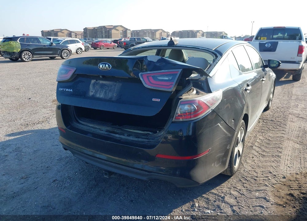 2014 KIA OPTIMA HYBRID LX VIN: KNAGM4AD2E5067959