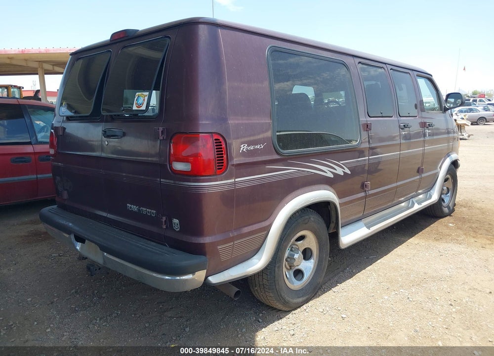 2003 DODGE RAM VAN 1500 CONVERSION VIN: 2D6WB11Y53K516866