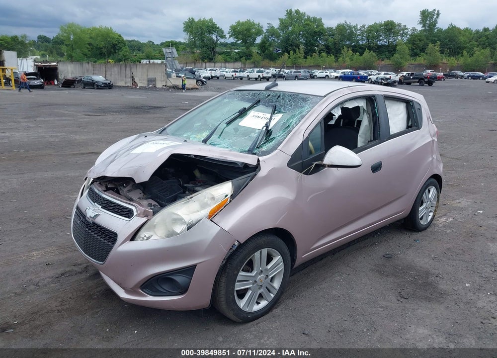 2013 CHEVROLET SPARK VIN: KL8CD6S98DC565402