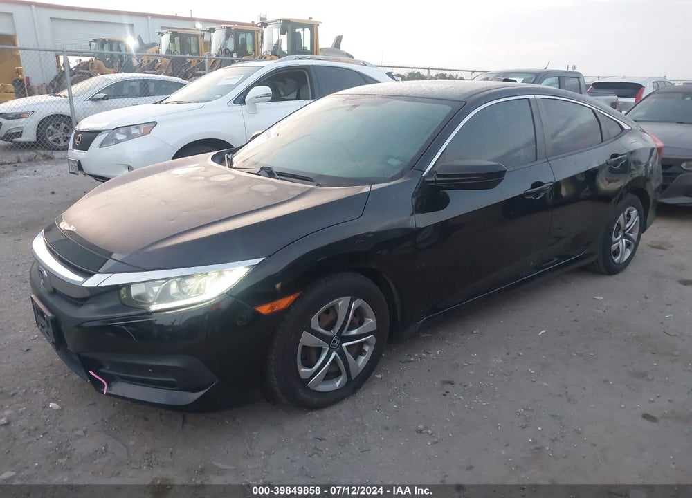 2016 HONDA CIVIC LX VIN: 2HGFC2F57GH524477