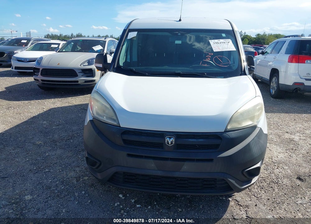 2017 RAM PROMASTER CITY TRADESMAN VIN: ZFBERFAB9H6E38108