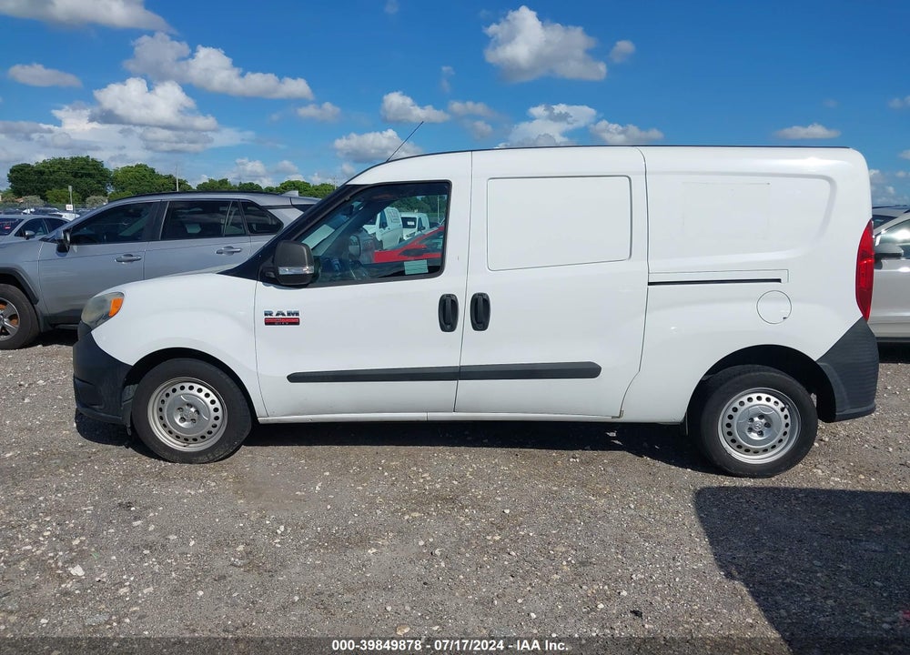 2017 RAM PROMASTER CITY TRADESMAN VIN: ZFBERFAB9H6E38108
