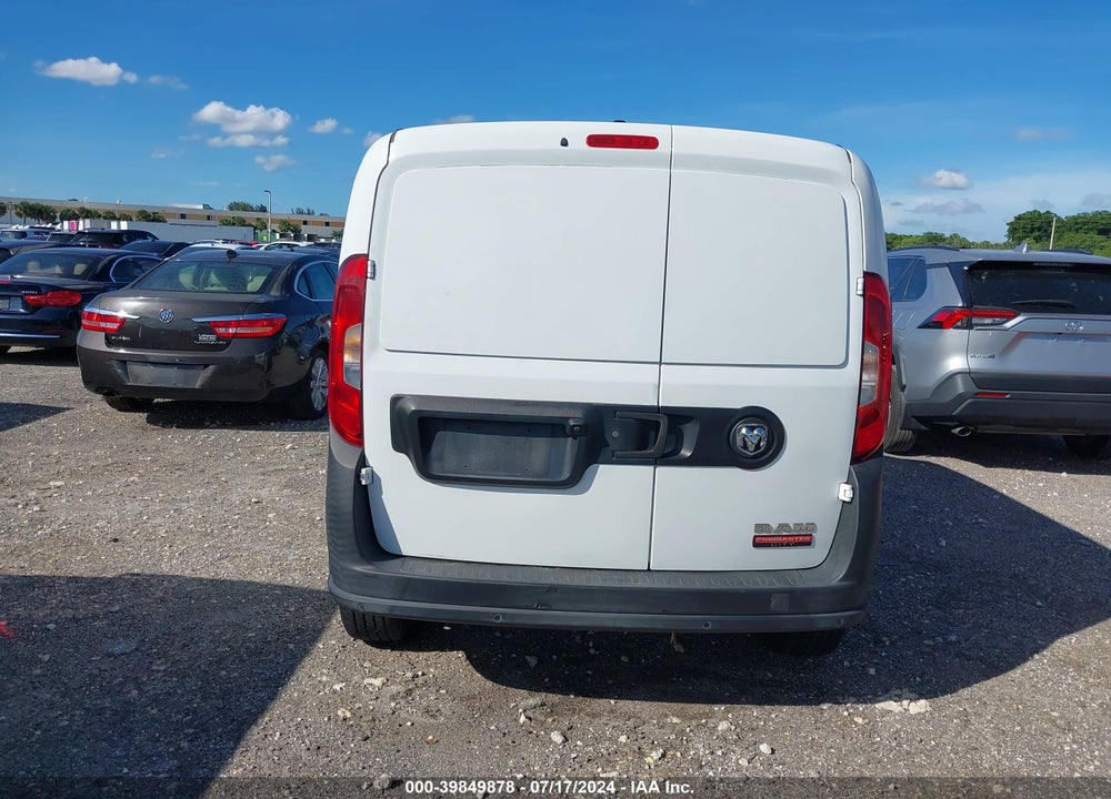 2017 RAM PROMASTER CITY TRADESMAN VIN: ZFBERFAB9H6E38108