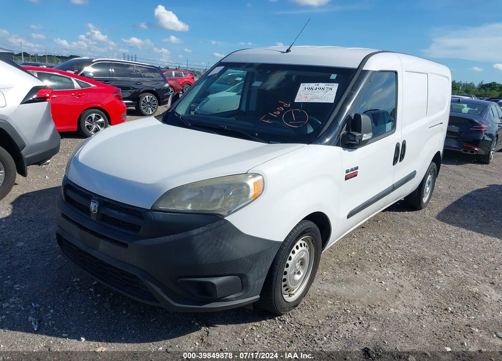 2017 RAM PROMASTER CITY TRADESMAN VIN: ZFBERFAB9H6E38108