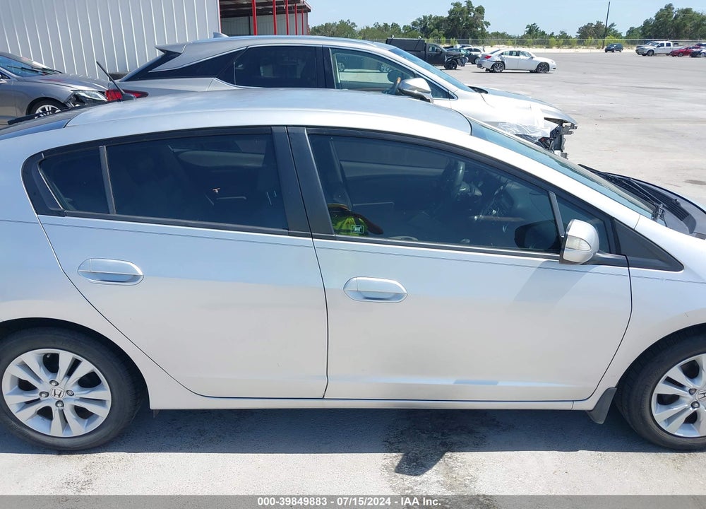 2012 HONDA INSIGHT EX VIN: JHMZE2H78CS001135