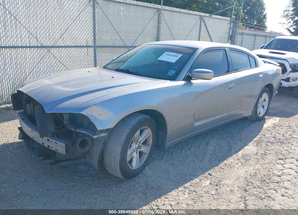 2014 DODGE CHARGER SE VIN: 2C3CDXBG8EH309100