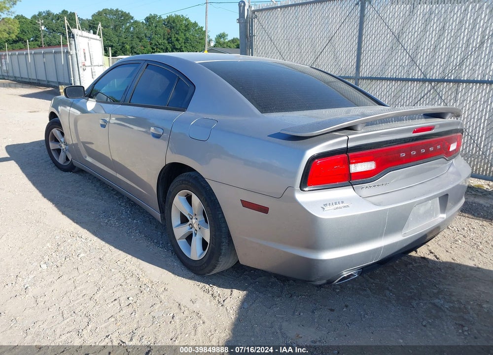 2014 DODGE CHARGER SE VIN: 2C3CDXBG8EH309100