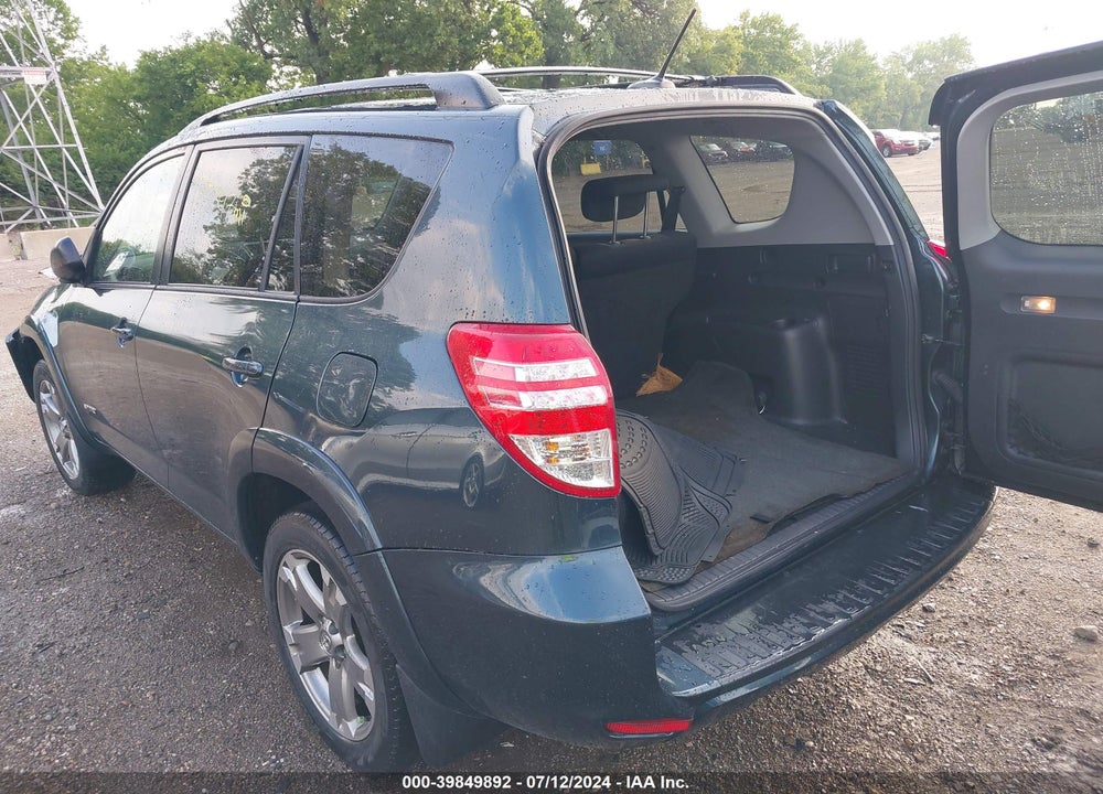2011 TOYOTA RAV4 SPORT VIN: 2T3RF4DV5BW106607