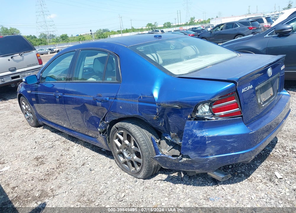 2008 ACURA TL TYPE S VIN: 19UUA76588A034138