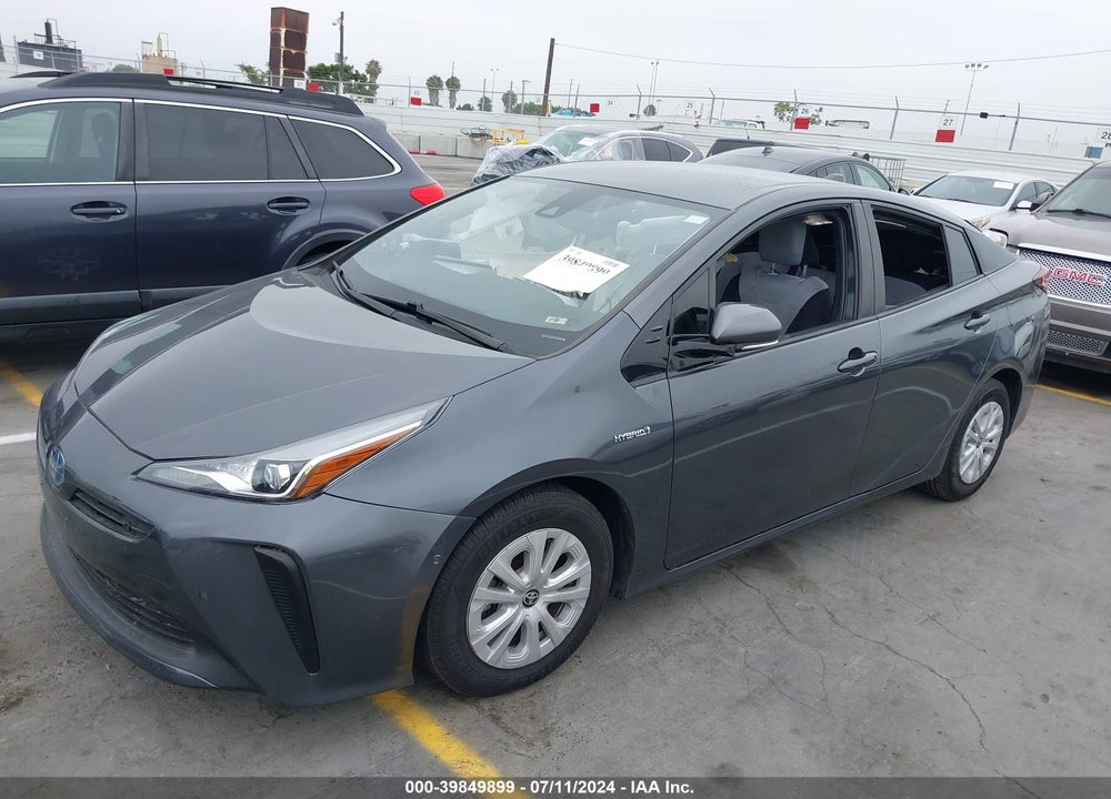 2020 TOYOTA PRIUS LE VIN: JTDKARFU3L3125338