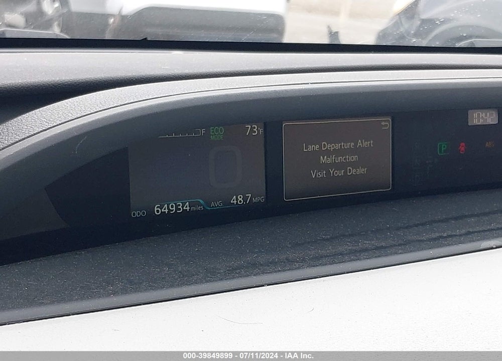 2020 TOYOTA PRIUS LE VIN: JTDKARFU3L3125338