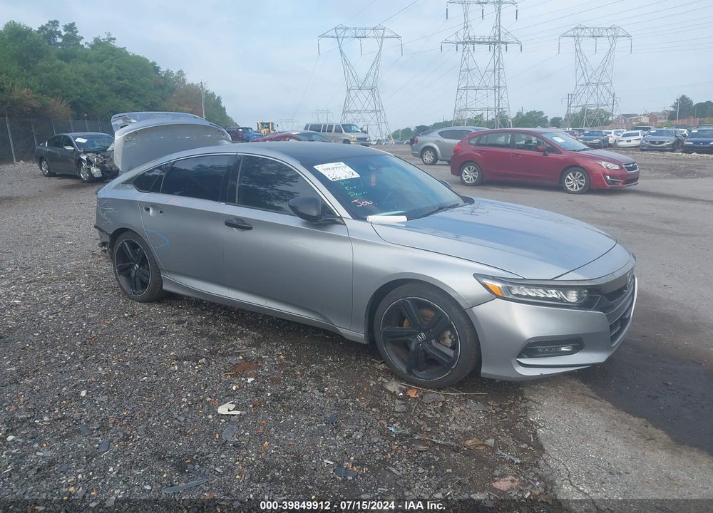 2019 HONDA ACCORD SPORT VIN: 1HGCV1F32KA084827