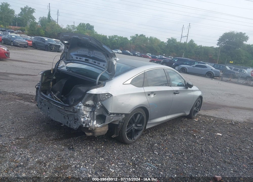 2019 HONDA ACCORD SPORT VIN: 1HGCV1F32KA084827