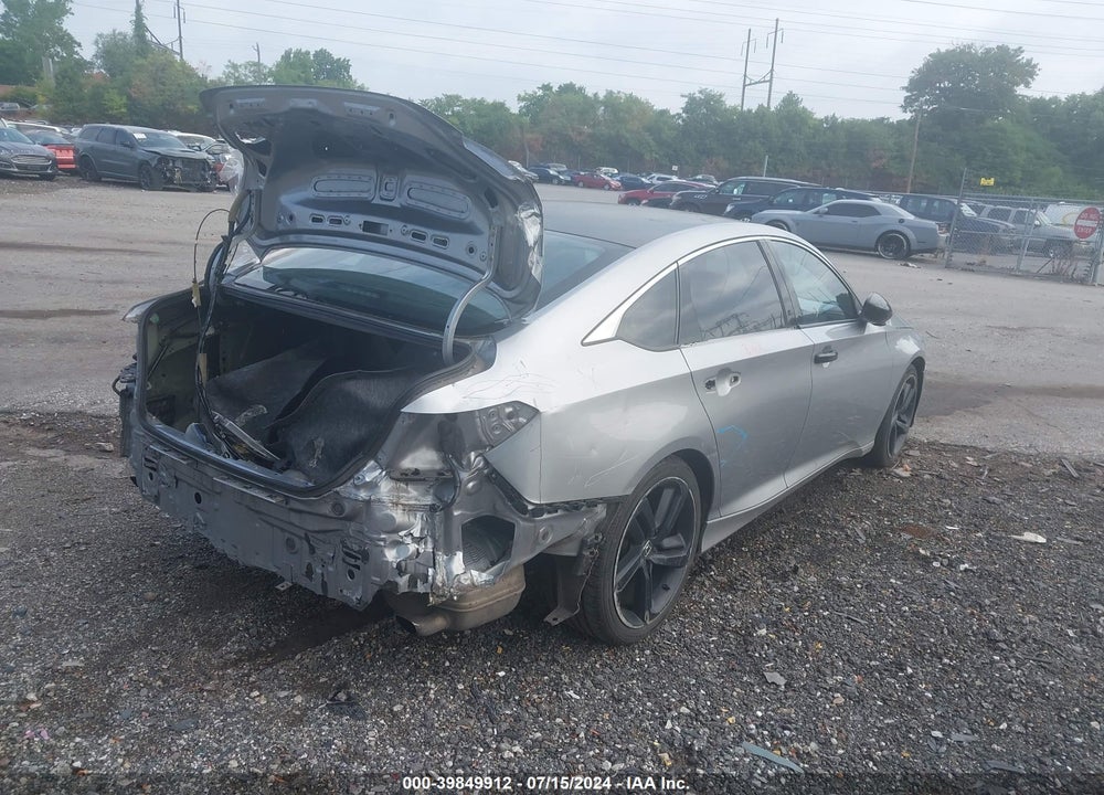 2019 HONDA ACCORD SPORT VIN: 1HGCV1F32KA084827