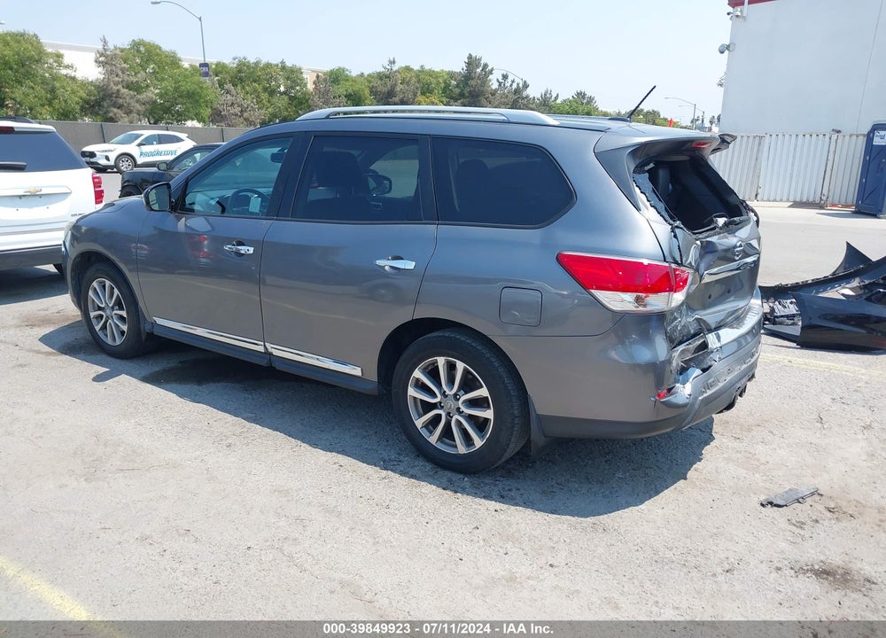 2015 NISSAN PATHFINDER SL VIN: 5N1AR2MN3FC616063