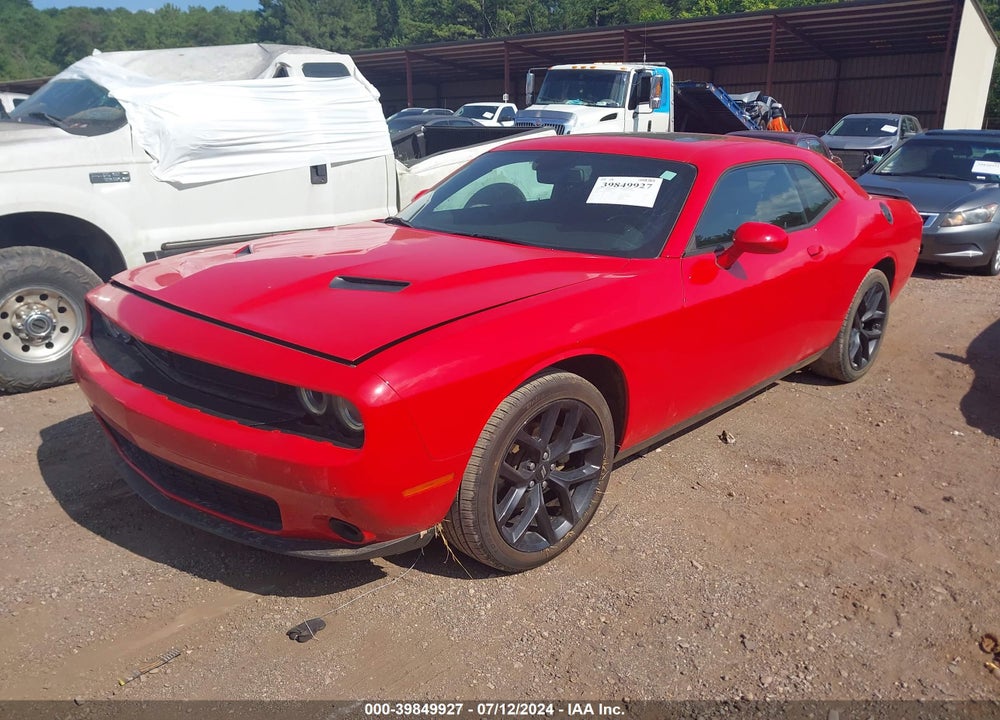2022 DODGE CHALLENGER SXT VIN: 2C3CDZAG2NH151267