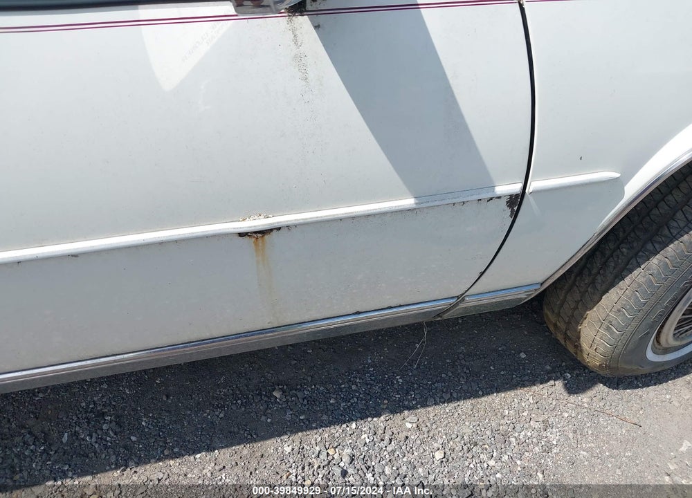 1986 CADILLAC DEVILLE FLEETWOOD VIN: 1G6CD478XG4232812