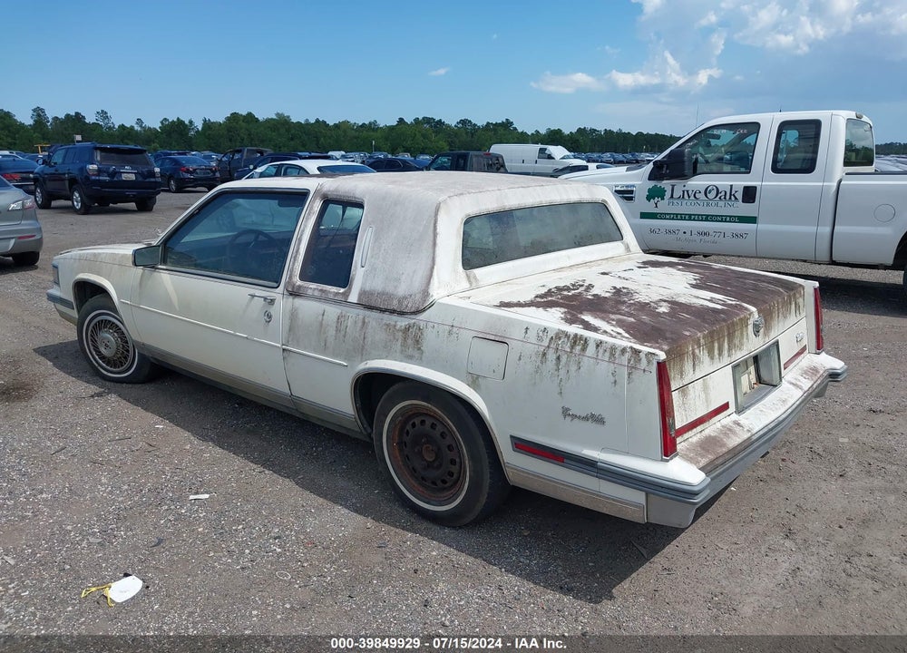 1986 CADILLAC DEVILLE FLEETWOOD VIN: 1G6CD478XG4232812