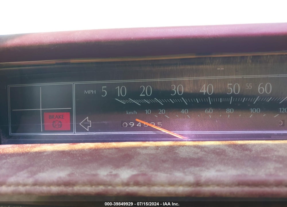 1986 CADILLAC DEVILLE FLEETWOOD VIN: 1G6CD478XG4232812