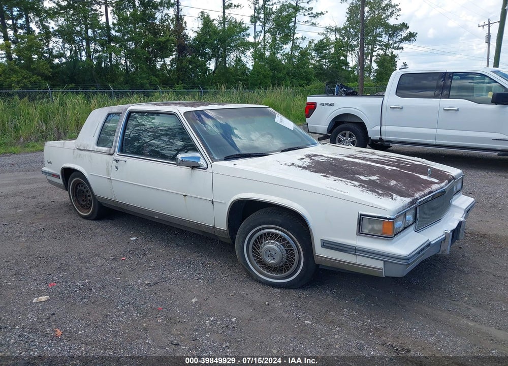 1986 CADILLAC DEVILLE FLEETWOOD VIN: 1G6CD478XG4232812