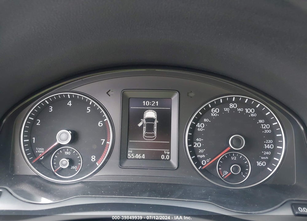 2014 VOLKSWAGEN EOS KOMFORT VIN: WVWBW8AH0EV005736