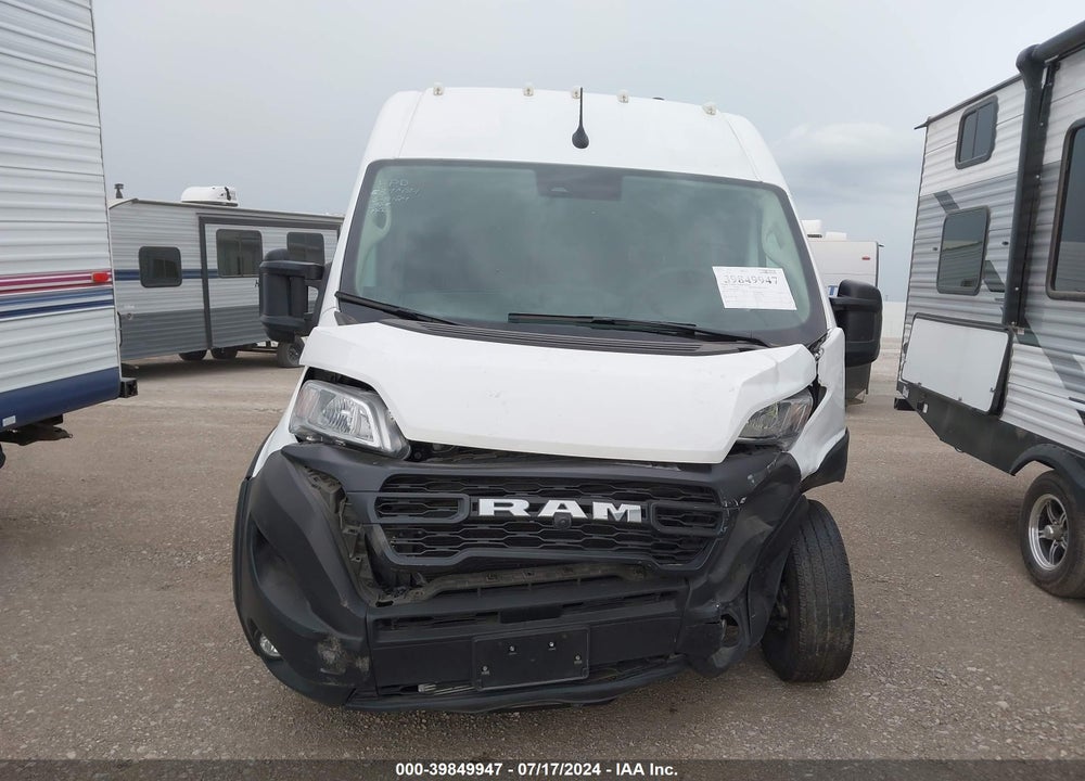 2023 RAM PROMASTER 3500 HIGH ROOF 159 WB VIN: 3C6MRVHGXPE517174