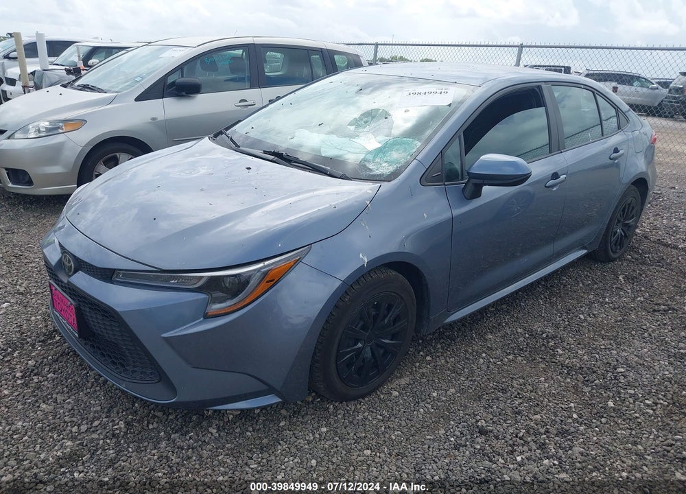 2022 TOYOTA COROLLA LE VIN: 5YFEPMAE4NP289092