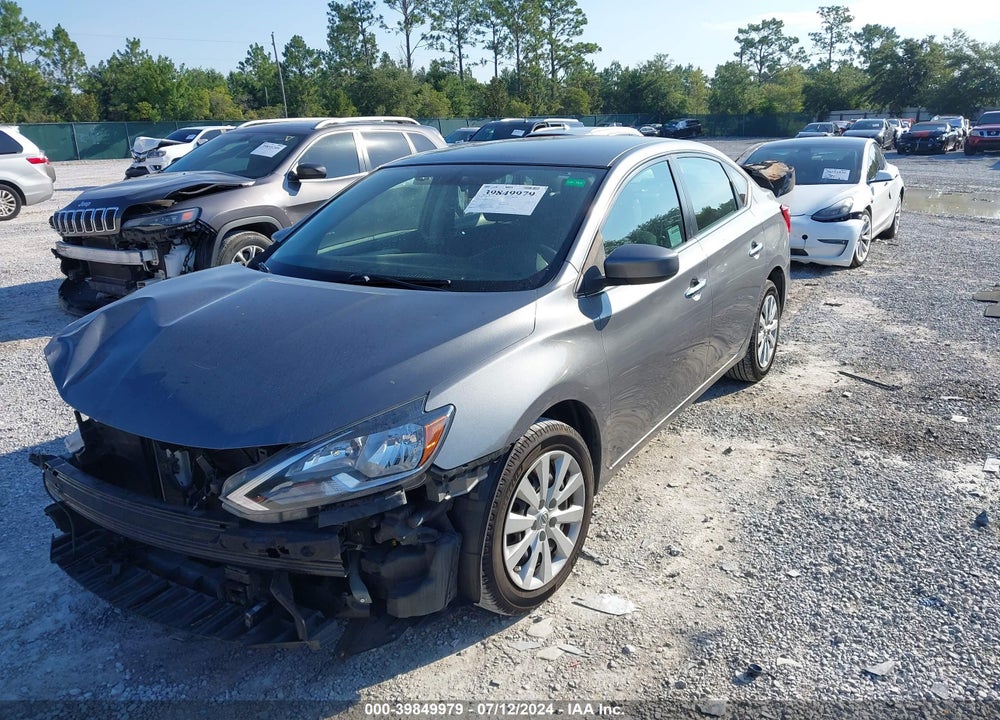 2019 NISSAN SENTRA S VIN: 3N1AB7AP8KY205189