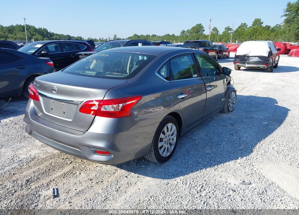 2019 NISSAN SENTRA S VIN: 3N1AB7AP8KY205189