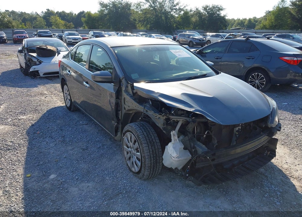 2019 NISSAN SENTRA S VIN: 3N1AB7AP8KY205189
