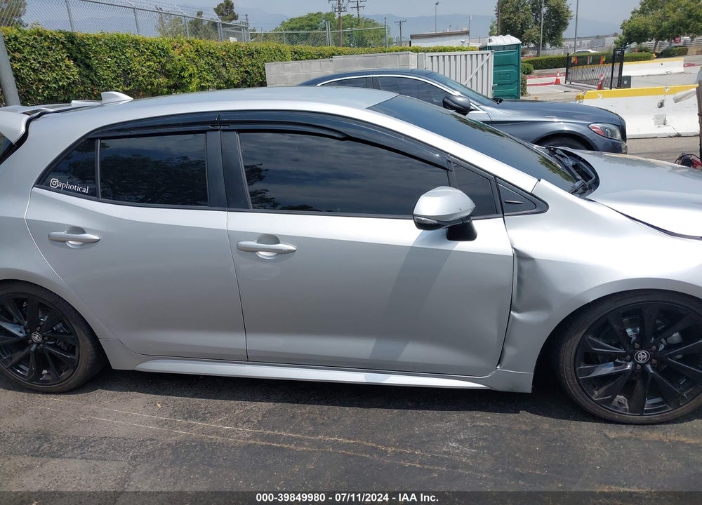 2019 TOYOTA COROLLA XSE VIN: JTNK4RBE9K3037913