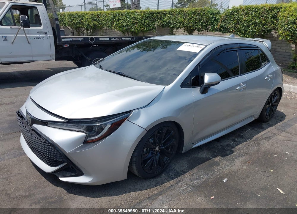 2019 TOYOTA COROLLA XSE VIN: JTNK4RBE9K3037913