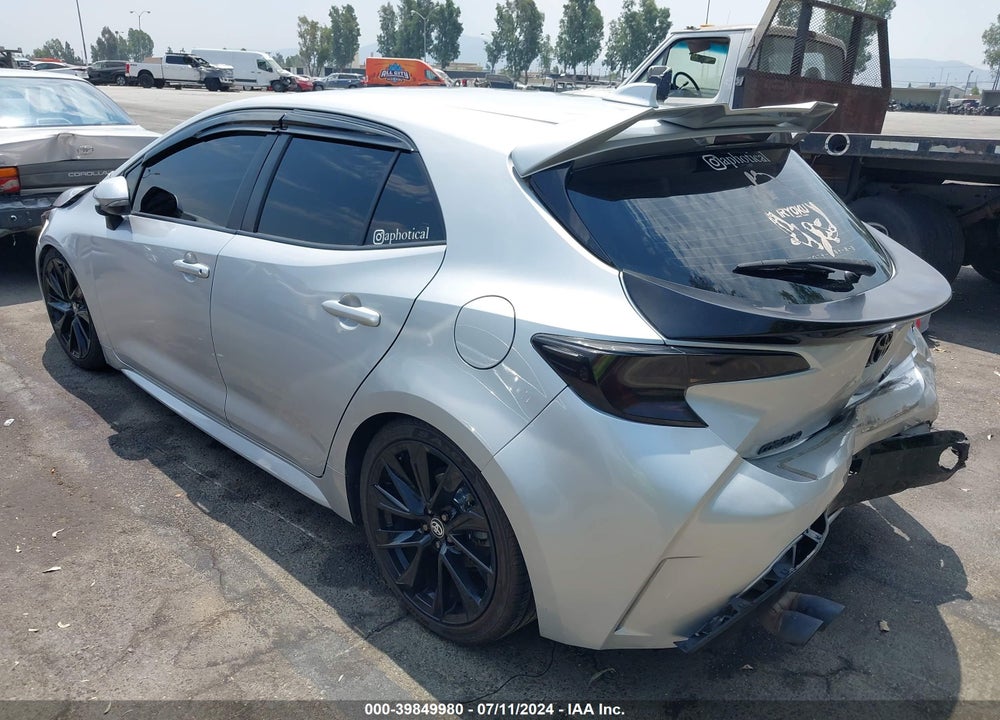 2019 TOYOTA COROLLA XSE VIN: JTNK4RBE9K3037913