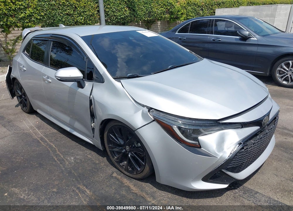 2019 TOYOTA COROLLA XSE VIN: JTNK4RBE9K3037913