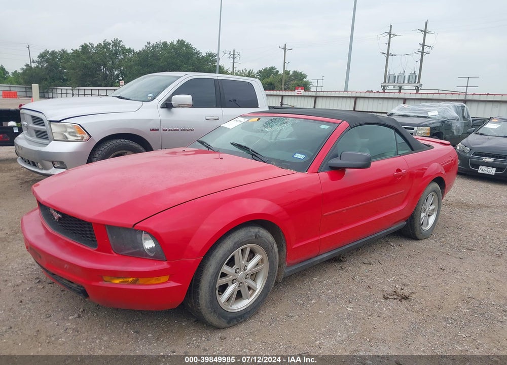 2008 FORD MUSTANG V6 DELUXE/V6 PREMIUM VIN: 1ZVHT84N685204845