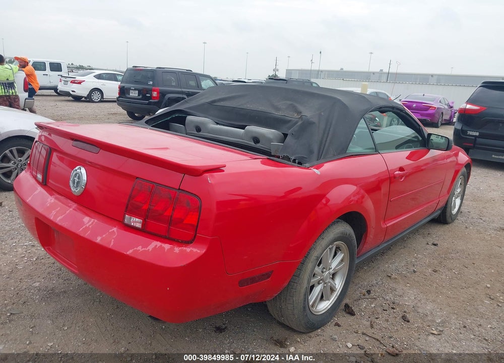 2008 FORD MUSTANG V6 DELUXE/V6 PREMIUM VIN: 1ZVHT84N685204845