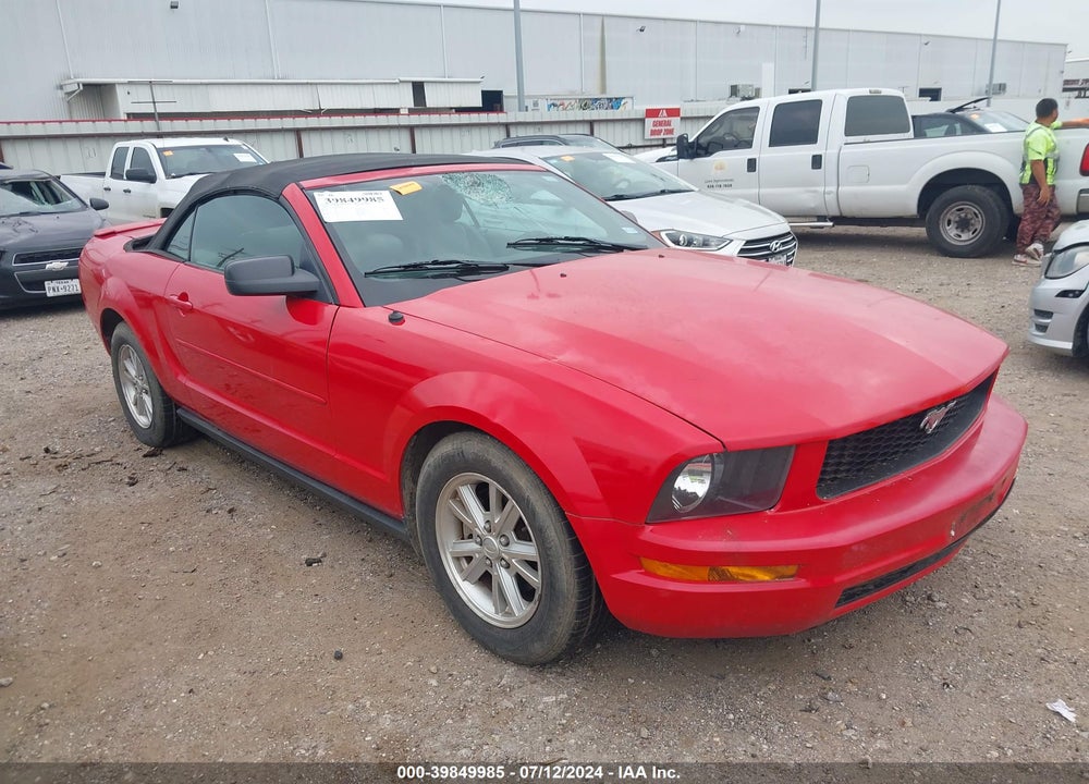 2008 FORD MUSTANG V6 DELUXE/V6 PREMIUM VIN: 1ZVHT84N685204845