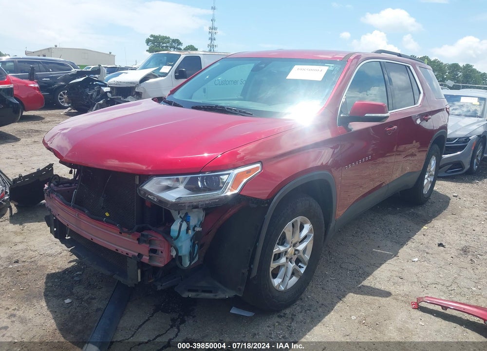 2020 CHEVROLET TRAVERSE FWD LT CLOTH VIN: 1GNERGKW4LJ193894
