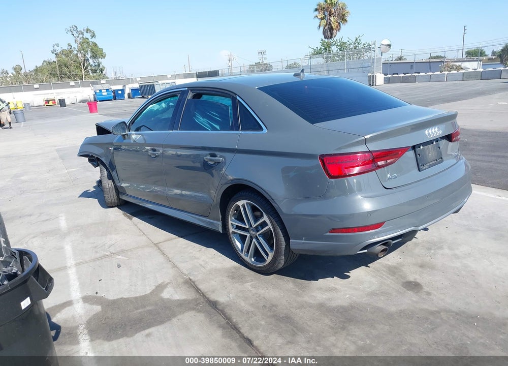 2018 AUDI A3 2.0T PREMIUM/2.0T TECH PREMIUM VIN: WAUJ8GFF5J1062049