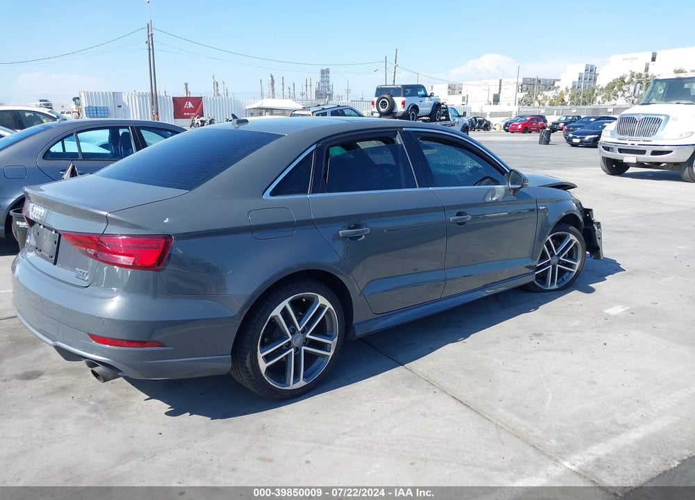 2018 AUDI A3 2.0T PREMIUM/2.0T TECH PREMIUM VIN: WAUJ8GFF5J1062049