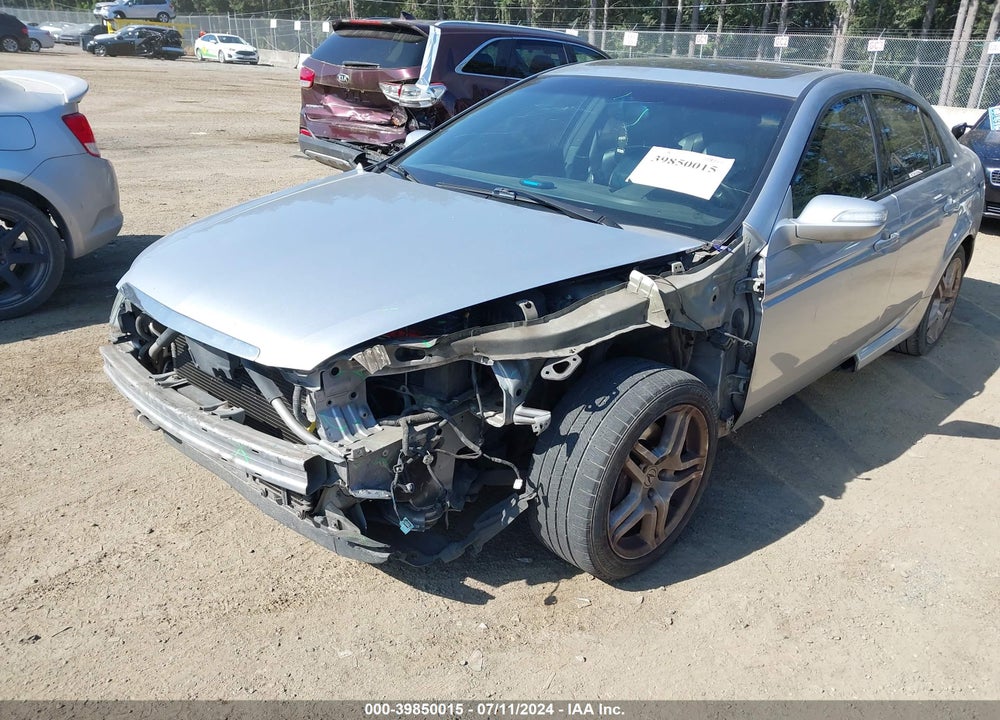 2007 ACURA TL TYPE S VIN: 19UUA76577A037983