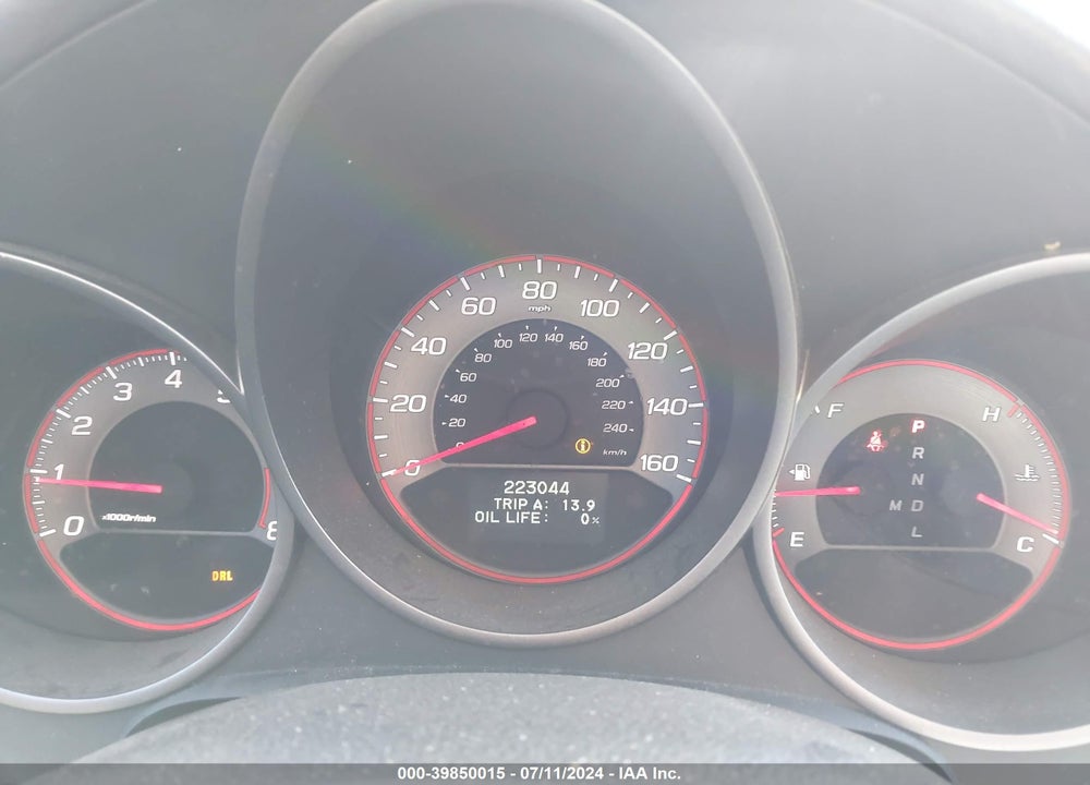 2007 ACURA TL TYPE S VIN: 19UUA76577A037983